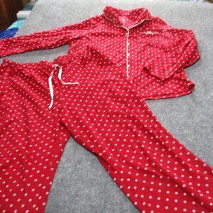 Croft & Barrow Faux Fur Pajama Set. Red size XXL Women's